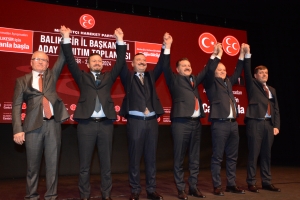Balıkesir MHP belediye başkan adaylarını tanıttı