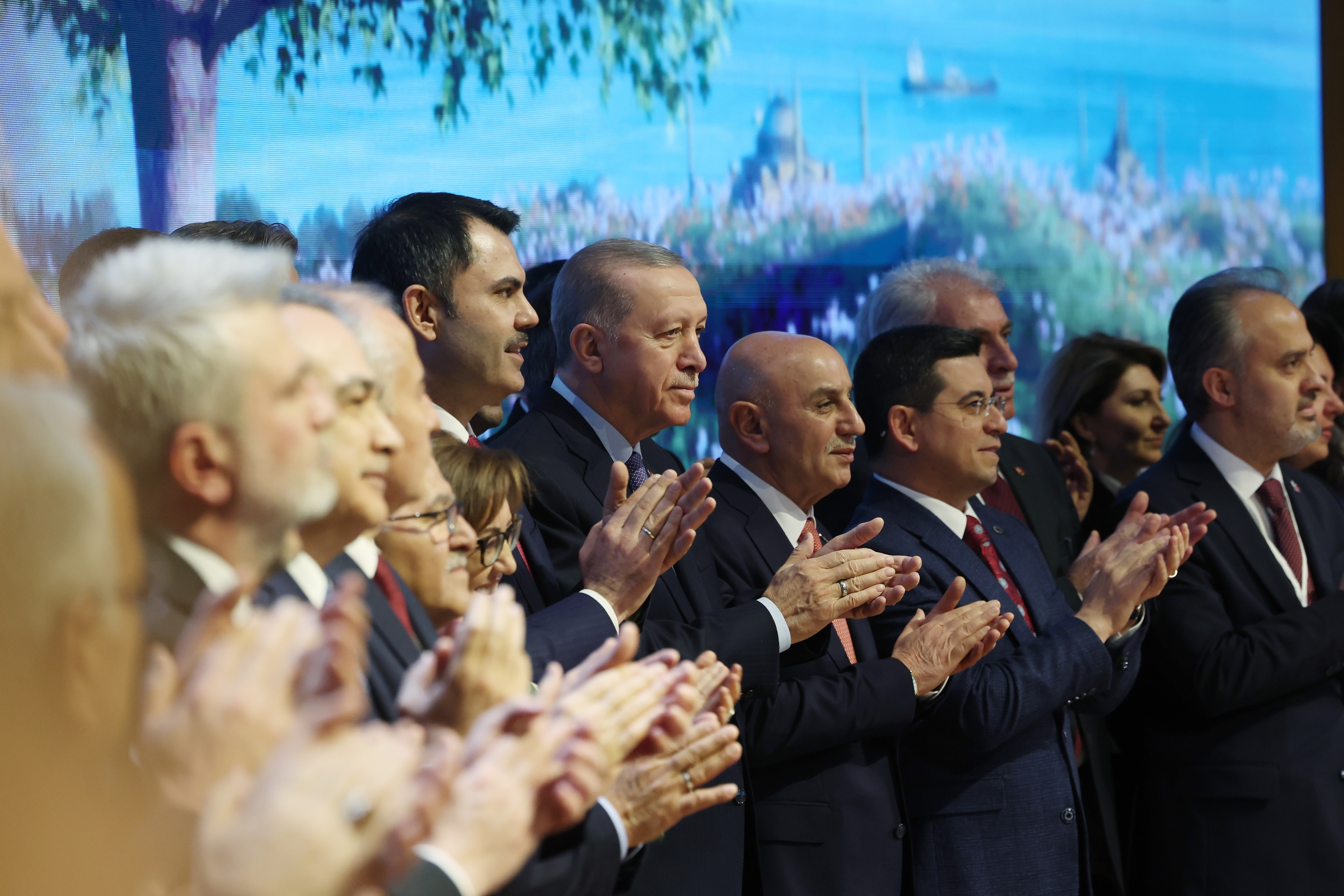 Cumhurbaşkanı Erdoğan, "AK Parti Seçim Beyannamesi Tanıtım Toplantısı"na katıldı