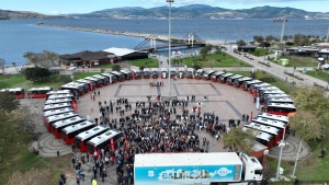 Balıkesir Büyükşehir Belediyesi'nden Bandırma'ya dev ulaşım yatırımı: 55 yeni otobüs!