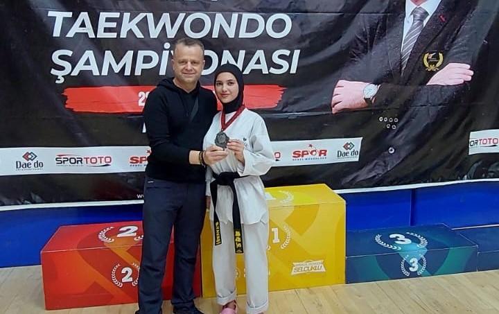 BAÜN’lü Sporcu, Türkiye Para Taekwondo Şampiyonasında İkinci Oldu