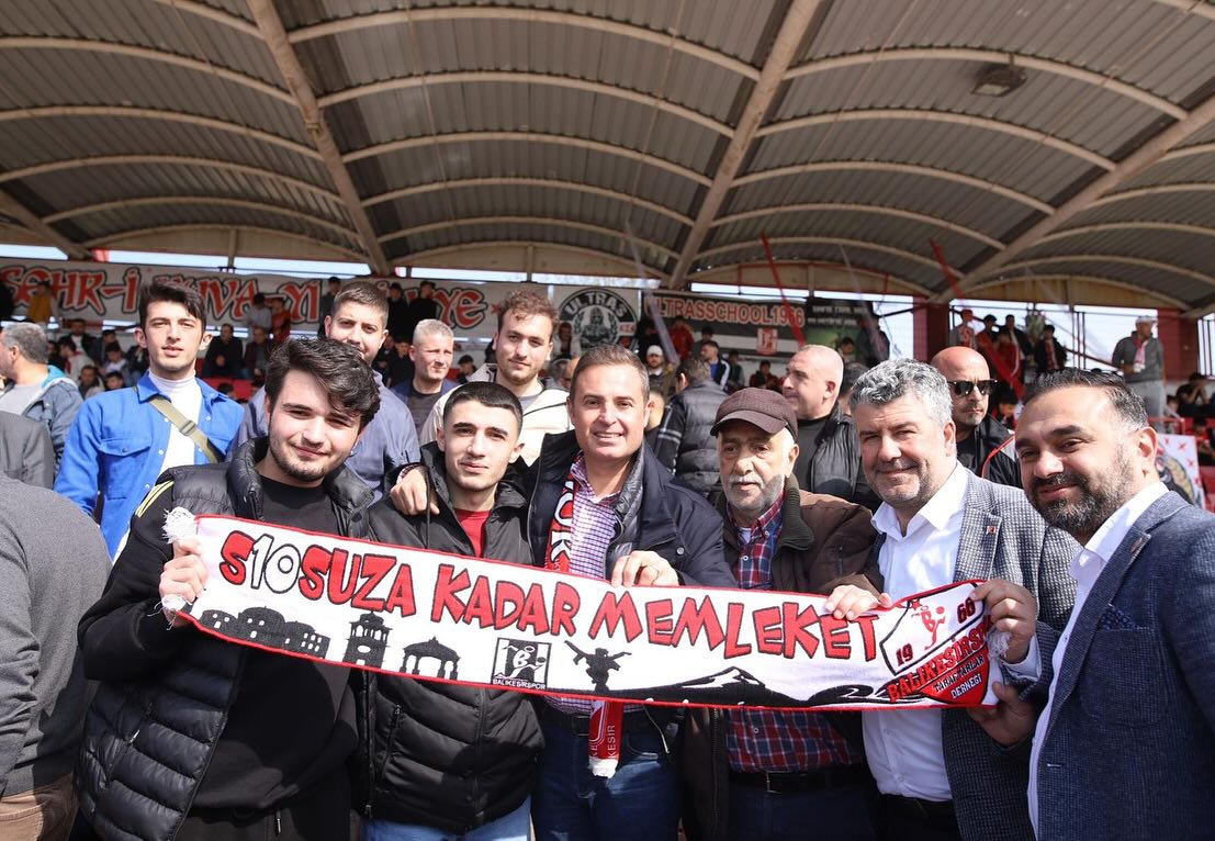 Ahmet Akın'dan Balıkesirspor'a destek sözü!