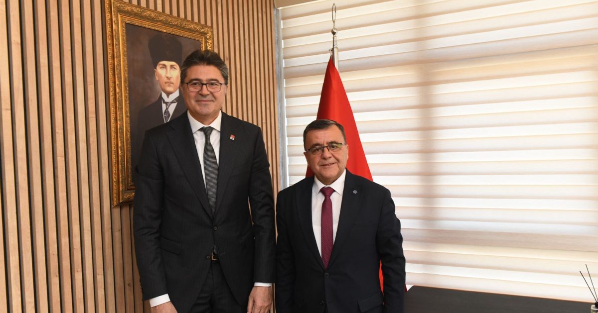 CHP Genel Başkan Yardımcısı Ensar Aytekin'den, Altıeylül Belediye Başkanı Hakan Şehirli'ye ziyaret