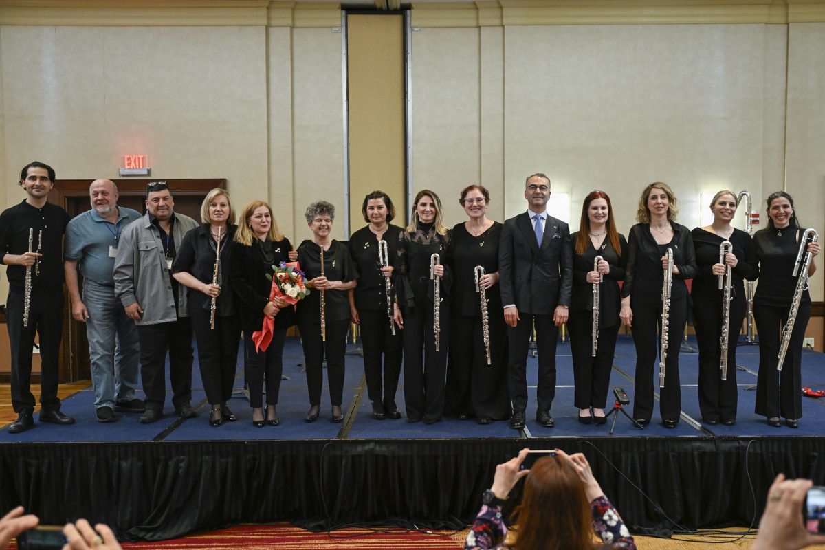 İstanbul Flüt Topluluğu, Washington'da konser verdi