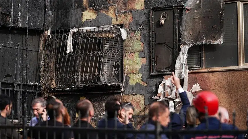 TÜYAK Başkanı'ndan 30 kişinin öldüğü 16 katlı binada çıkan yangına ilişkin açıklama